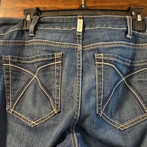 Ladies Ariat Dark Blue Boot Cut Jeans